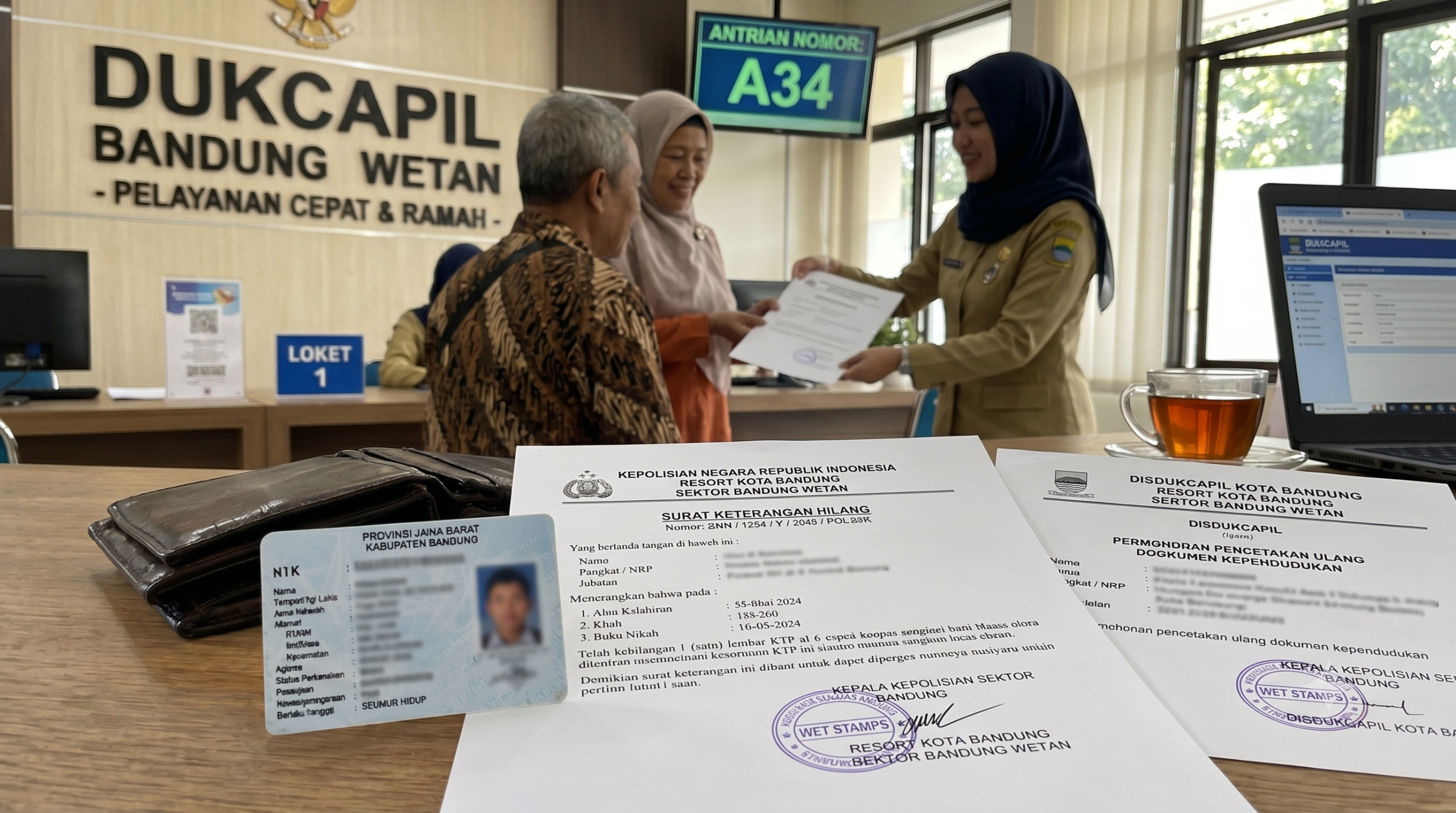 NIK tidak terdaftar atau tidak valid